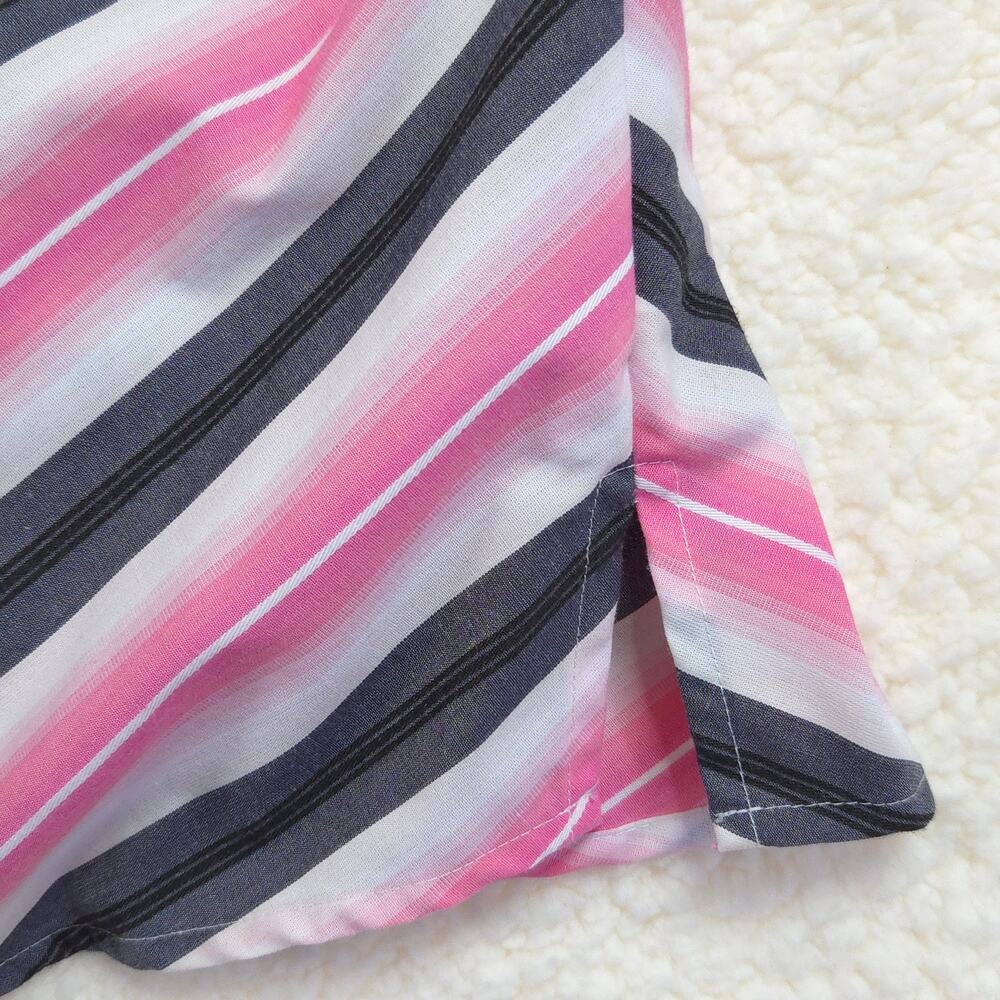 Foxcroft Women's Button Down Striped Shirt Size 4 Wrinkle Free - Picture 6 of 6